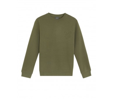 LYLE & SCOTT : Effen sweater met logo