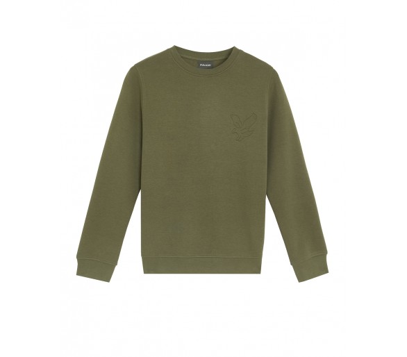 LYLE & SCOTT : Effen sweater met logo