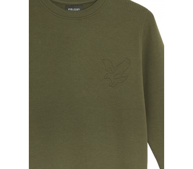 LYLE & SCOTT : Effen sweater met logo