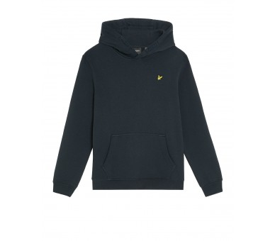 LYLE & SCOTT : Effen hoody met logo