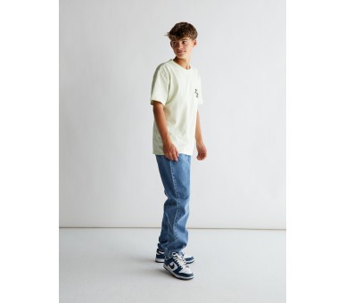 GRUNT: STREET LOOSE MID BLUE JEANS