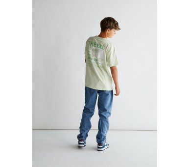 GRUNT: STREET LOOSE MID BLUE JEANS