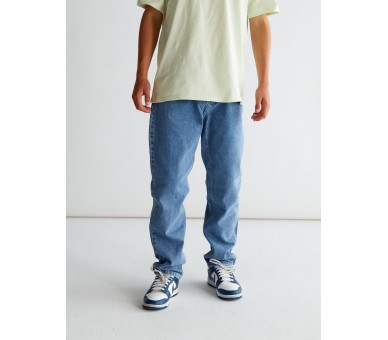 GRUNT: STREET LOOSE MID BLUE JEANS