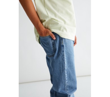 GRUNT: STREET LOOSE MID BLUE JEANS