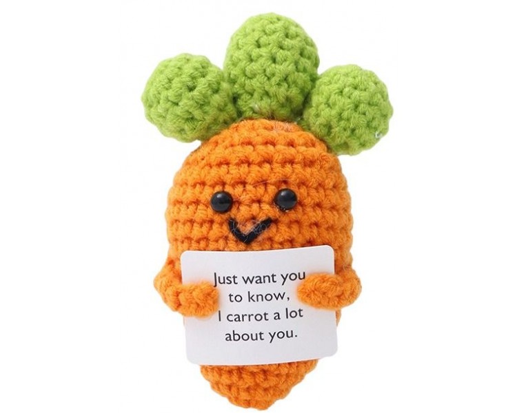 Knitted Positive Carrot