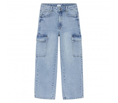 GRUNT : GIANT CARGO DASHING JEANS MID BLUE