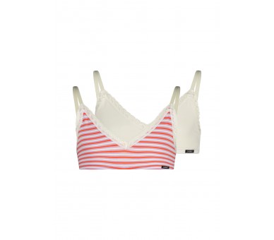 Skiny girls crop top 2 pack CottonLace Multipack