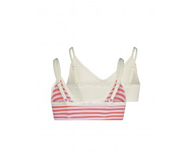 Skiny girls crop top 2 pack CottonLace Multipack