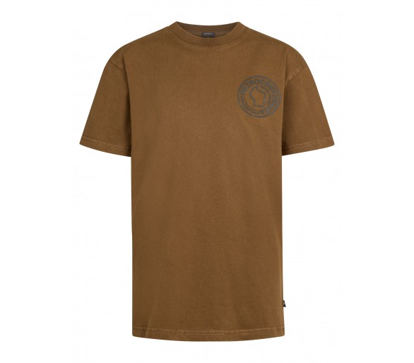 PETROL : T-shirt tendance km en imprimé classique