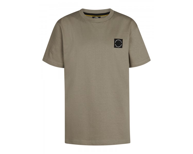 PETROL : T-shirt tendance km en marron poussiéreux