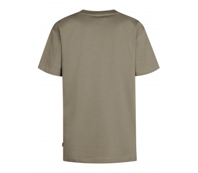 PETROL : T-shirt tendance km en marron poussiéreux