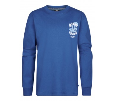 PETROL : Boys T-Shirt LS Round Neck Imperial Blue