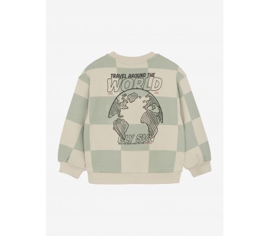 DAILY SEVEN : Pull oversize à carreaux