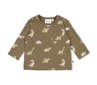 FEETJE : T-shirt lange mouwen AOP - Rawrsome