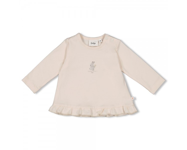 FEETJE : T-shirt lange mouw - Fields of Green