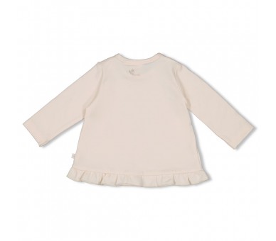 FEETJE : T-shirt à manches longues - Champs verts
