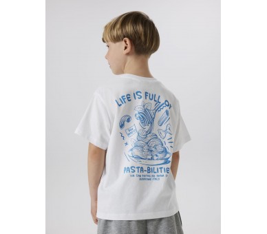 NAME IT : T-shirt haut avec imprimé