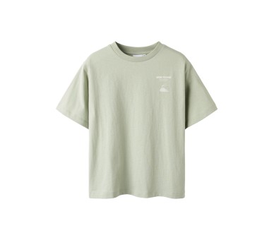 NAME IT : T-shirt haut avec imprimé
