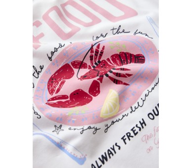 NAME IT : Top t-shirt met print
