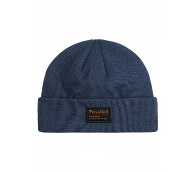 PETROL: Plain hat in Dark Denim