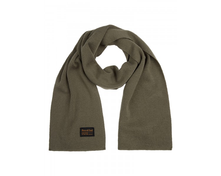 PETROL : Effen sjaal in Mossy Stone