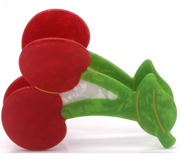 Trendy Hair Claw Cherries 6.5cm
