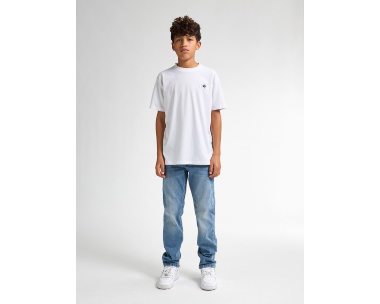 Petrol : T-shirt SS blanc brillant pour garçon