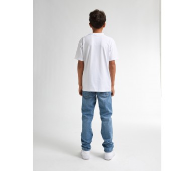 Petrol : T-shirt SS blanc brillant pour garçon