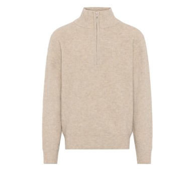 GRUNT : Pull met halve rits