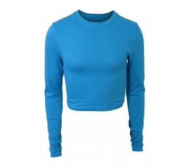 HOUND 17-18 JAAR : Crop top t-shirt met lange mouw