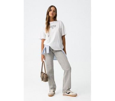 TIFFOSI : Rechte jeans met hoge taille