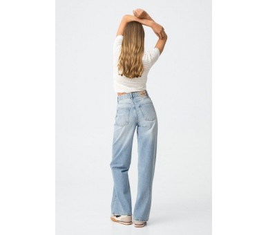 TIFFOSI : Pantalon large taille haute