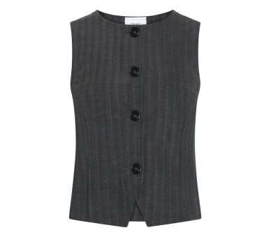 GRUNT : Gillet met fijne streep