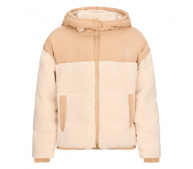 RETOUR : Teddy jas met afritsbare mw