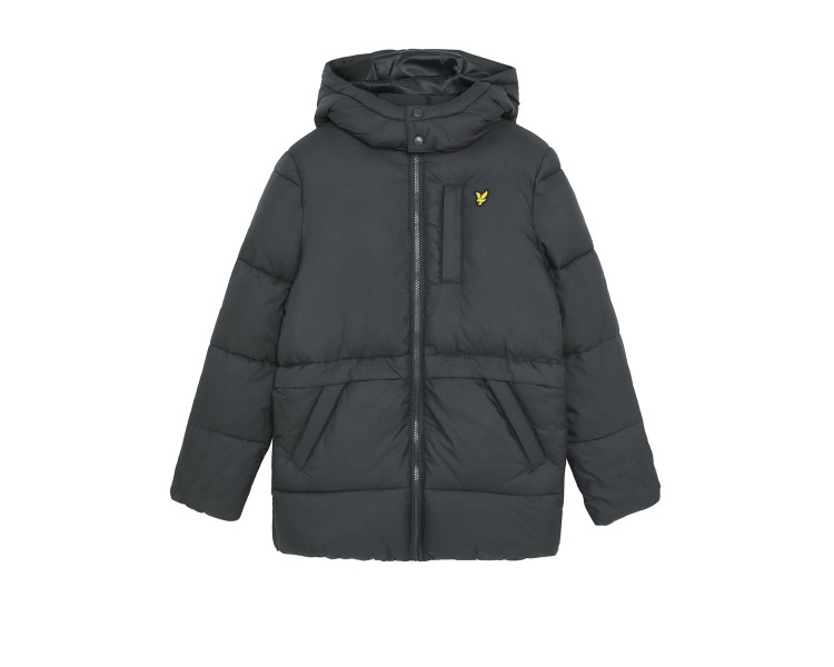 LYLE & SCOTT: Plain winter coat with logo