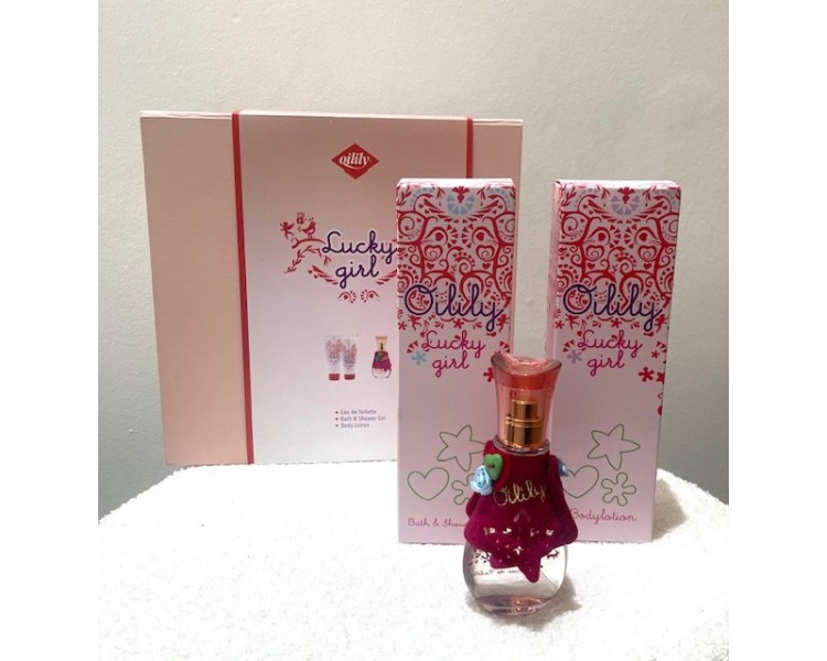Oilily : Coffret Lucky Girl EDT 75 ml + Lotion 75m