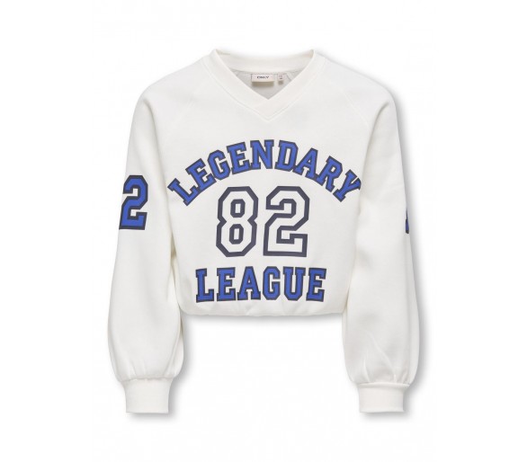 KOGCOLETTA L/S V-NECK PRINT SW