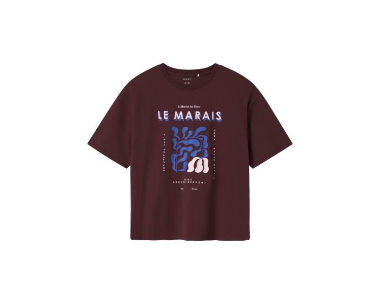 NAME IT : Cropped t-shirt met print