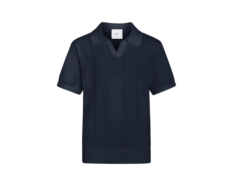 GRUNT : Polo met stuctuur