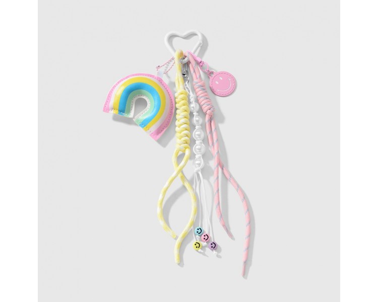 SLEUTELHANGER MET REGENBOOGKLE