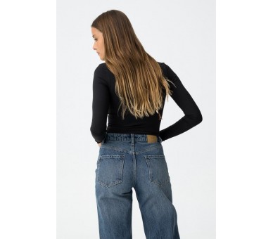 TIFFOSI : Superslank zwart T-shirt