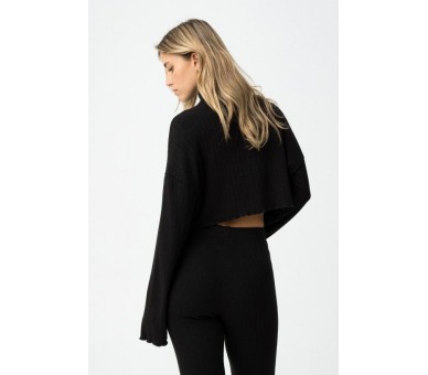 TIFFOSI : Relaxed fit geribbeld T-shirt