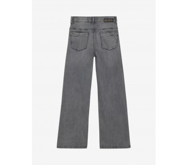 INDIAN BLUE : Top wijde jeans
