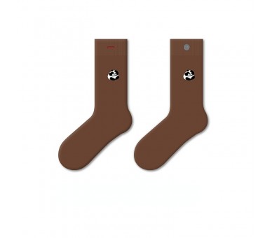 Leuke sokken met cartoonborduursel