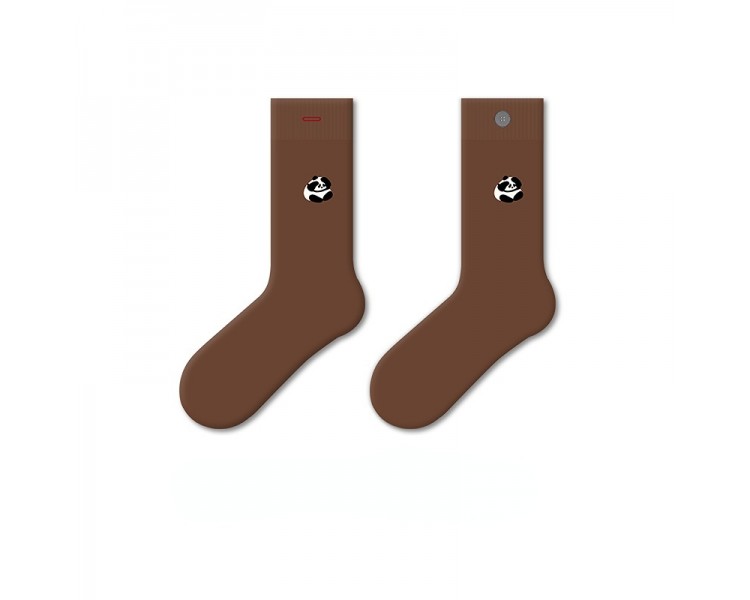 Leuke sokken met cartoonborduursel