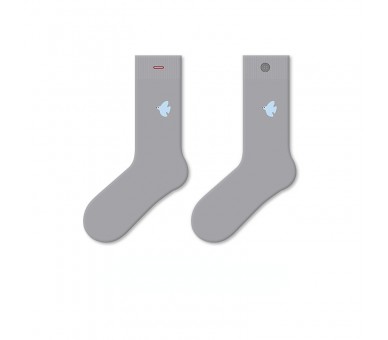 Leuke sokken met cartoonborduursel