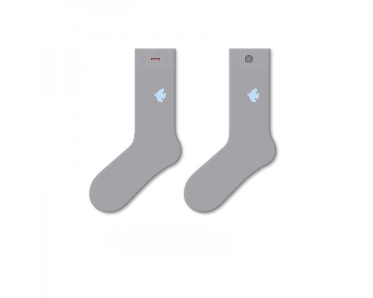 Leuke sokken met cartoonborduursel