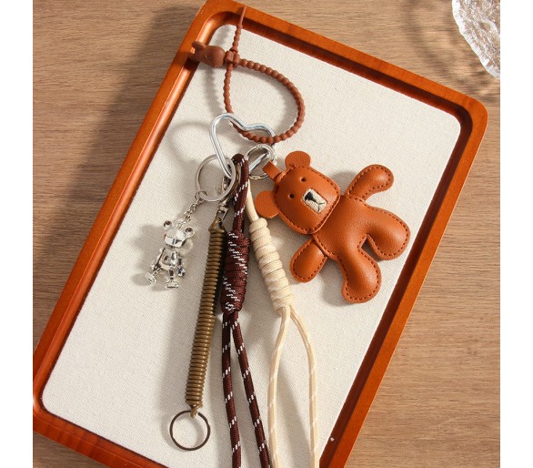Porte-clés/bijou de sac avec ours
