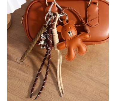 Keyring/bag charm with bear