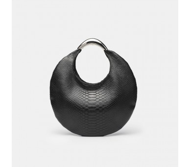 Sac à main rond rétro en PU